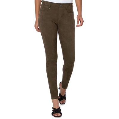 Brown Gia Glider Skinny Jeans