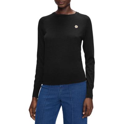 Black Averii Merino Edit Jumper