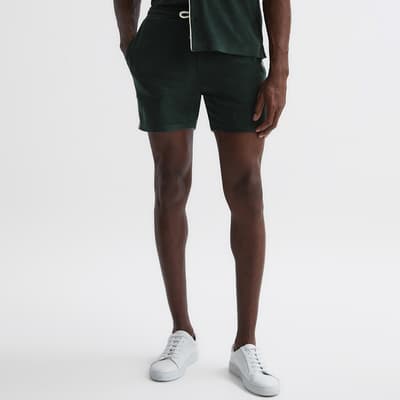 Dark Green Fredericks Shorts