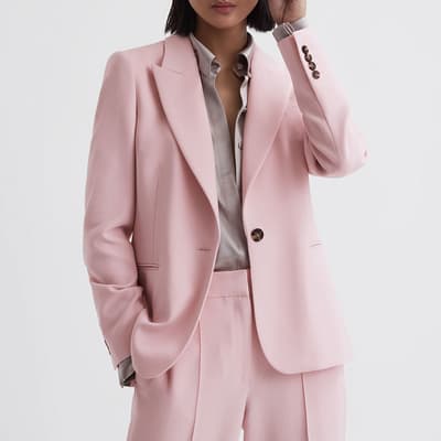 Pink Marina Single Breasted Blazer