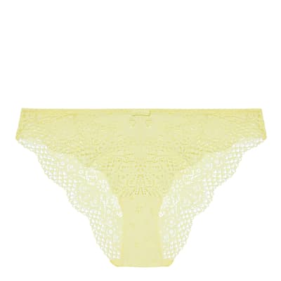 Yellow Full Coverage Brief
