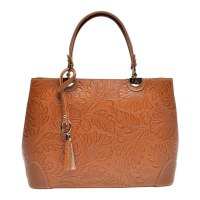 Brown Italian Leather Handbag