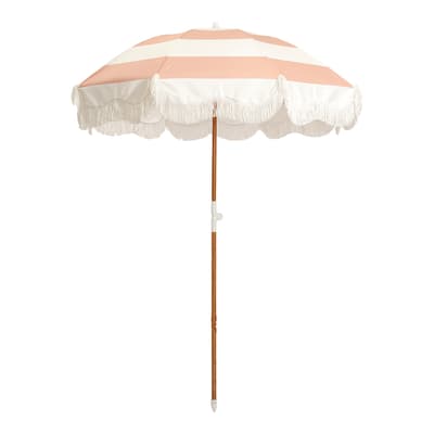 The Holiday Umbrella, Pink Capri Stripe