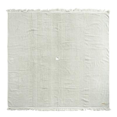 The Beach Blanket, Laurens Sage Stripe