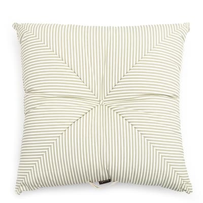 Floor Pillow, Laurens Sage Stripe