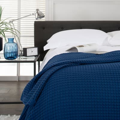 Brunswick Bedspread, Blue
