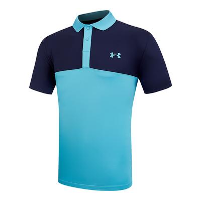 Blue/Navy Under Armour Performance 3.0 Polo Shirt