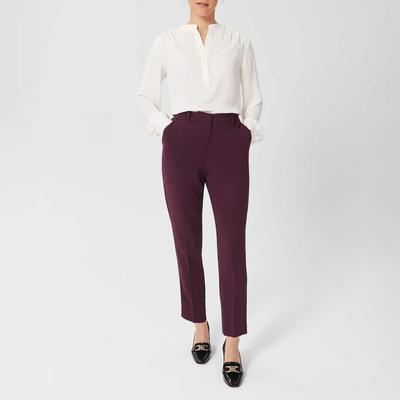 Mauve Petite Adelia Trousers