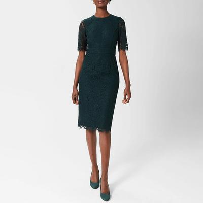 Green Mireya Cotton Blend Dress