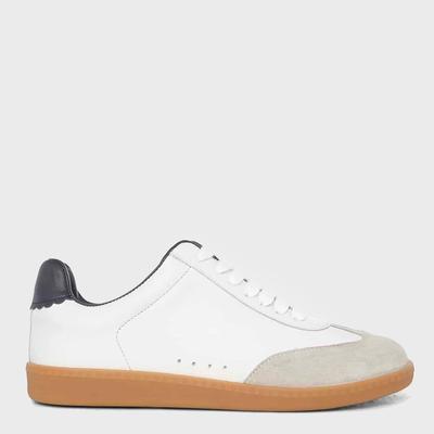 White Madden Leather Trainers