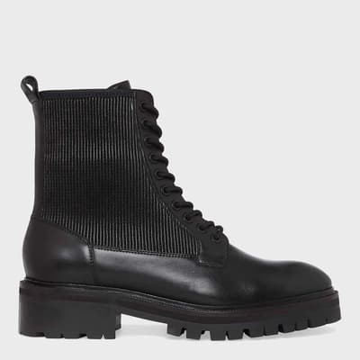 Black Trinity Leather Boot