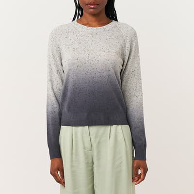 Grey Ombre Ivy Cashmere Jumper