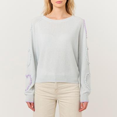 Blue Sweetheart Cashmere Jumper