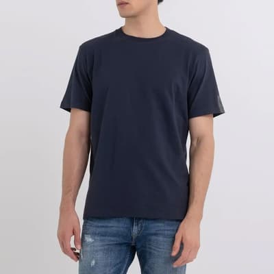 Navy Cotton T-Shirt
