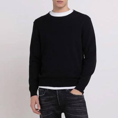 Black Cotton Jumper