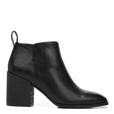 Black Lyssa Leather Boot