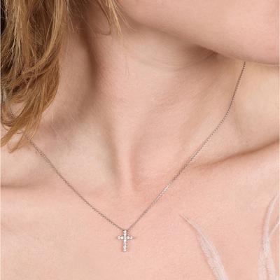 Cross of Happiness Diamond Pendant