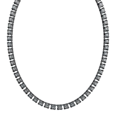 Graphite Millenia Strand Necklace