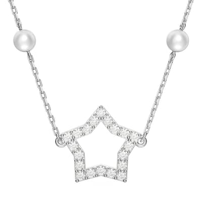 Silver Stella Star Necklace