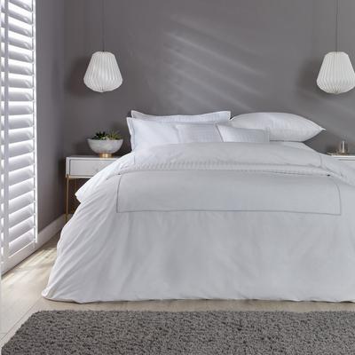 Appleby Superking Duvet Set, Platinum