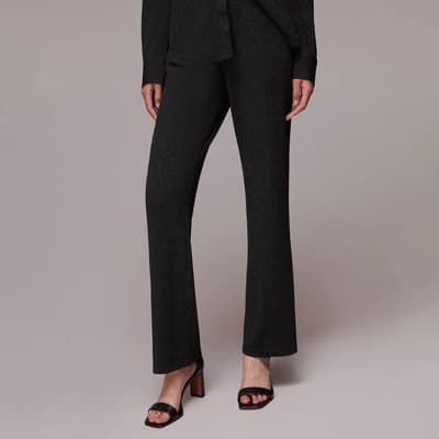 Black Gillian Sparkle Trousers