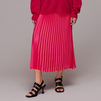 Pink Katie Pleated Skirt