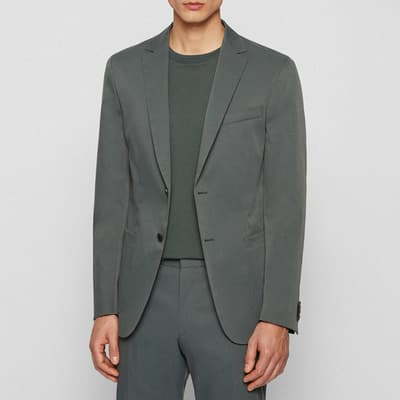 Dark Green Nolvay Suit Jacket