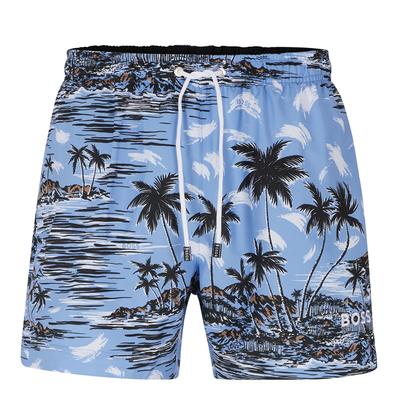 Blue Springfish Swim Shorts