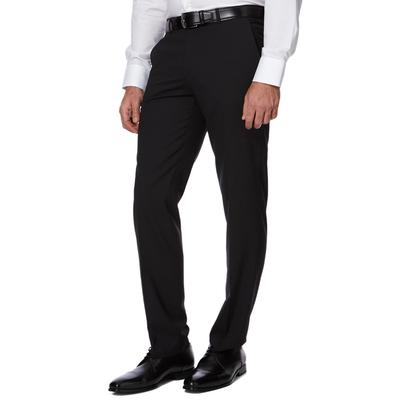 Black Shout Wool Blend Suit Trousers