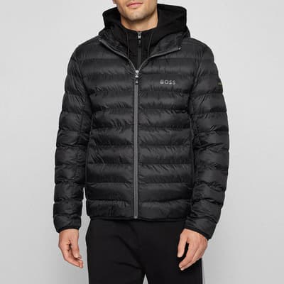 Black Thor Quilted Coat