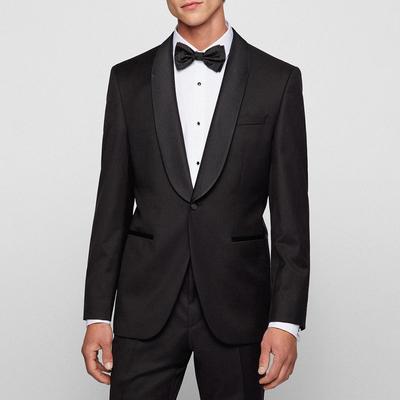 Black Jefron Wool Dinner Suit Jacket