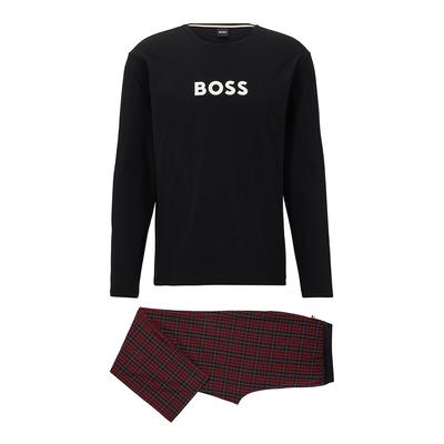 Red Easy Long Pyjama Set