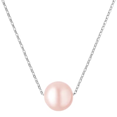 Pink Sterling Silver Freshwater Pearl Pendant
