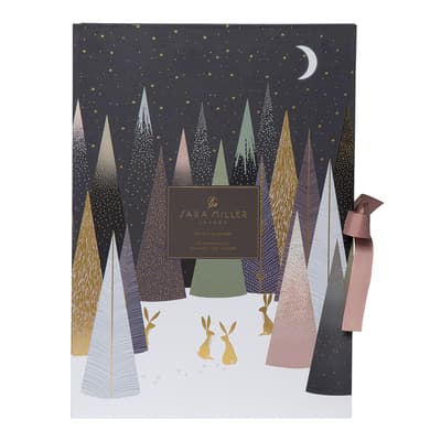 Frosted Pines Candle Advent Calendar