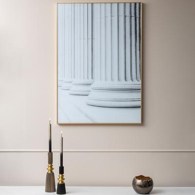 Architectural Columns Glass Wall Art