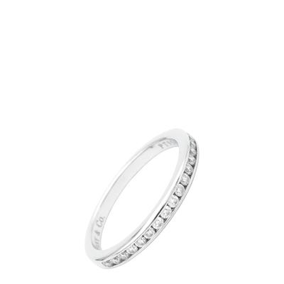 Silver Tiffany & Co Eternity Ring Ring 49