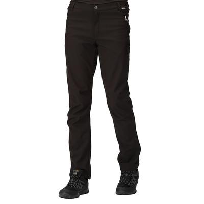 Black Waterproof Softshell Walking Trousers