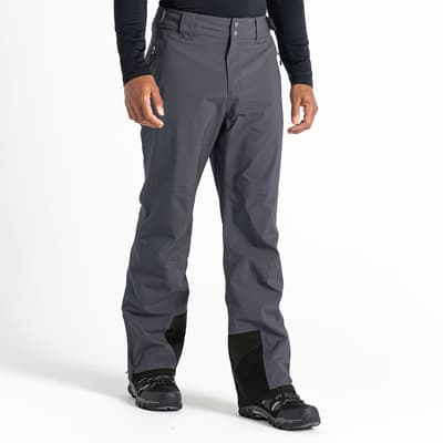 Grey Stretch Waterproof Breathable Ski Trousers