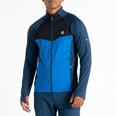 Blue Lightweight Full Zip Midlayer