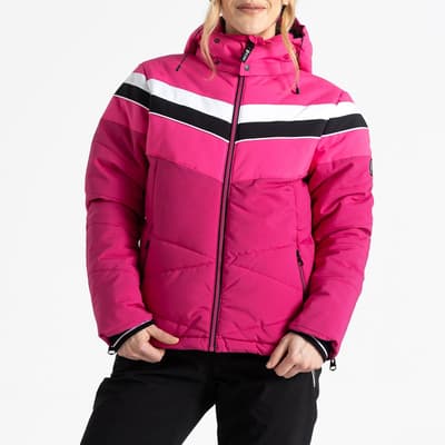 Pink Waterproof Ski Jacket