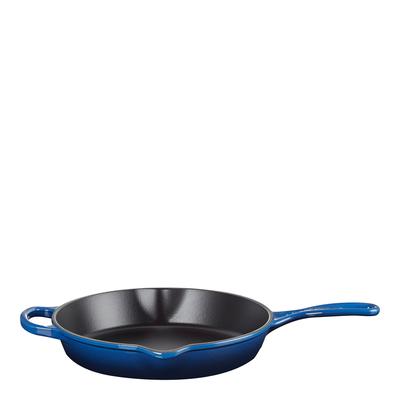 Signature Cast Iron Round Deep Skillet 26cm Lapis