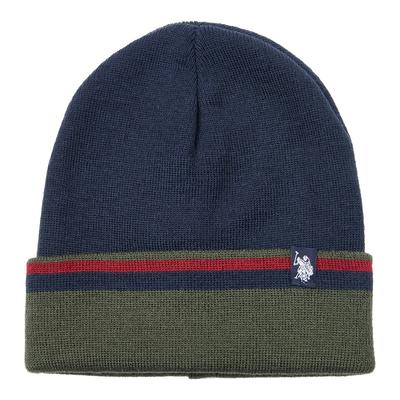 Navy Contrast Beanie