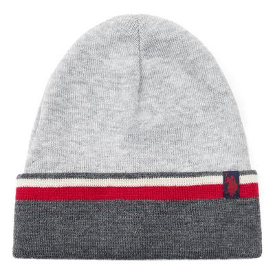 Grey Contrast Beanie