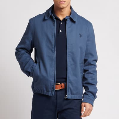 Blue Harrington Cotton Jacket