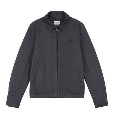 Charcoal Harrington Cotton Jacket