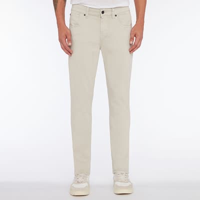 Stone Slim Tapered Cotton Blend Trousers 