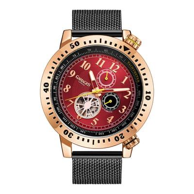 Men's Gamages Of London Limited Edition Rose Red Watch