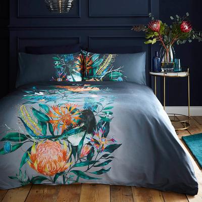 Curiosity Garden Double Bedset, Midnight