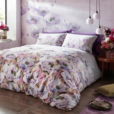 Papavera Single Bedset, Violet