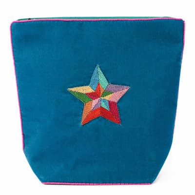 Rainbow Star Make Up Bag